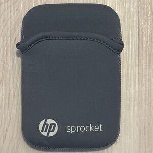 HP Sprocket Gray Neoprene Protective Soft Case